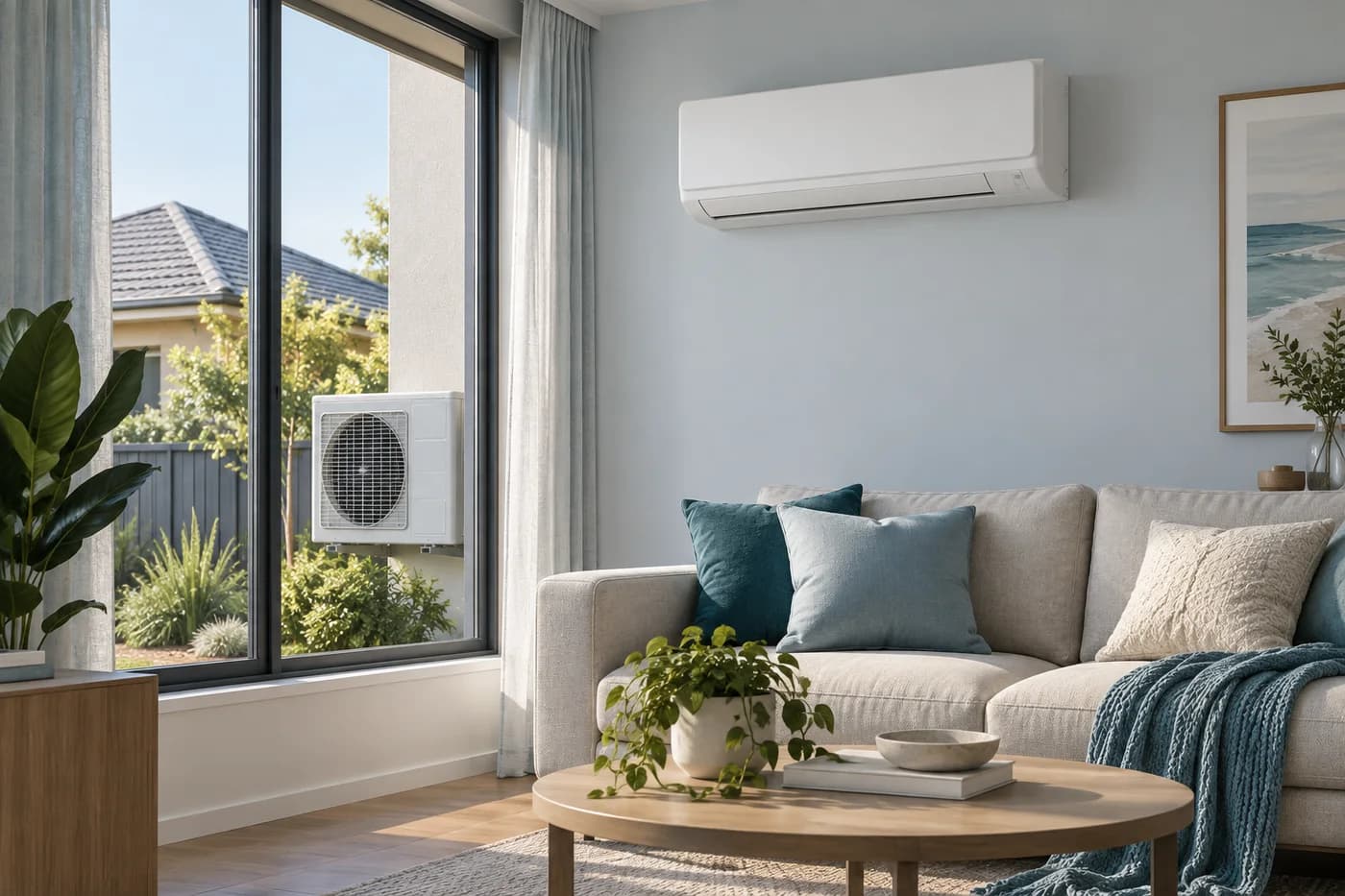 Air conditioning installation